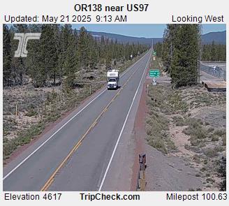 OR138 near US97